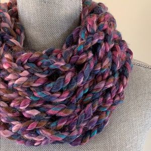 Rose Garden Handmade Arm Knit Infinity Scarf